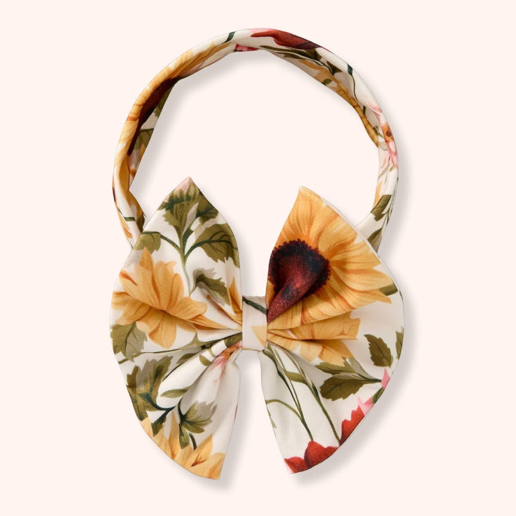 Rustic Sun Bow Headband