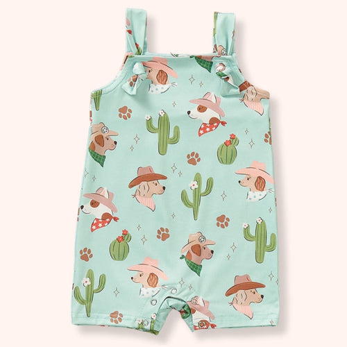 Howdy Hounds Unisex Infant Romper