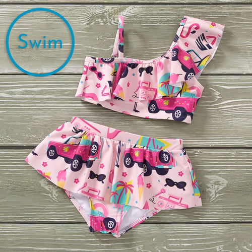 California Doll 2 Piece Swimsuit