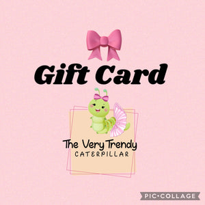 The Very Trendy Caterpillar Gift Card