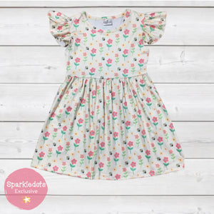 Bees & Blooms Dress