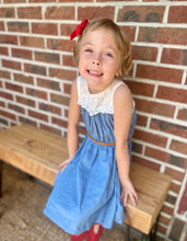 4th of July 2022: Girl’s Chambray Dress